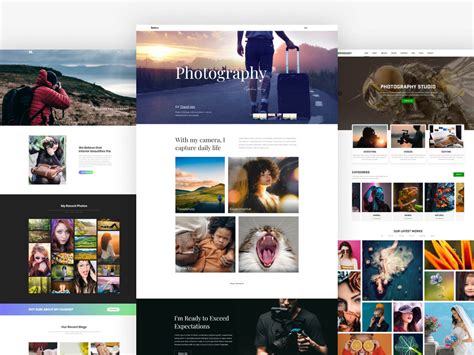 30+ Free Responsive Photography HTML Website Templates