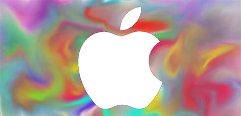 Rainbow Apple Logo by Fnaf0steven0universe on DeviantArt