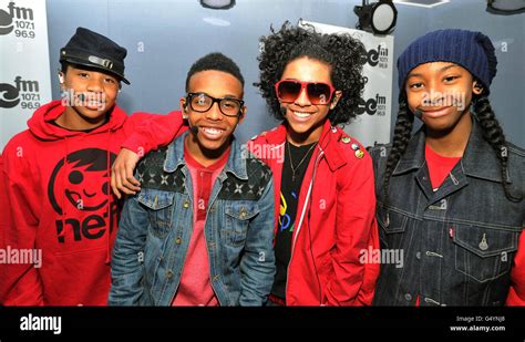 Mindless Behavior at ChoiceFM - London Stock Photo - Alamy