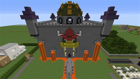 Bowser Castle (minecraft) by intello01 on DeviantArt