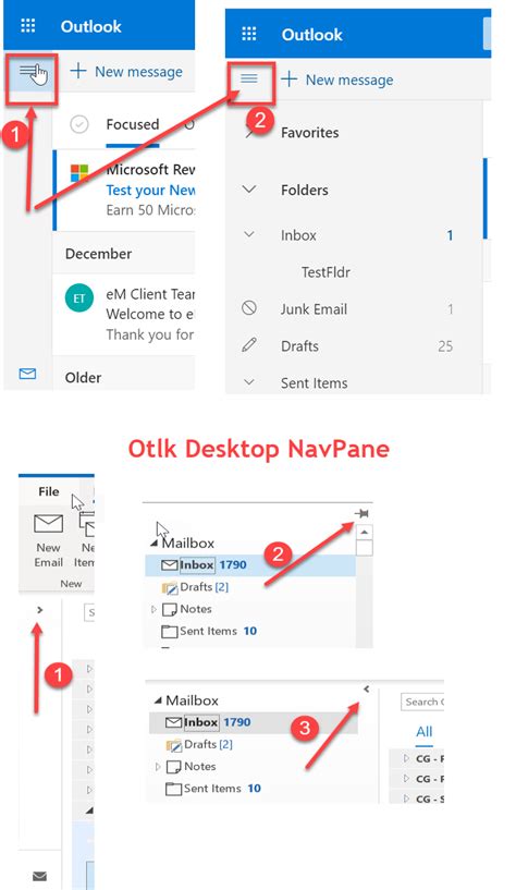 outlook navigation pane - Microsoft Community