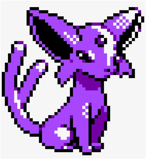 Espeon - Pixel Art Eevee Evolutions Transparent PNG - 920x960 - Free Download on NicePNG