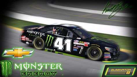 Kurt Busch Monster Energy Replica by Chris Nosowsky - Trading Paints