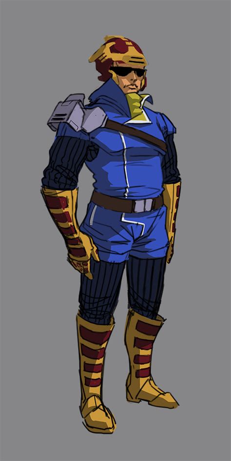 Captain Falcon Redesign by IanBarker on DeviantArt