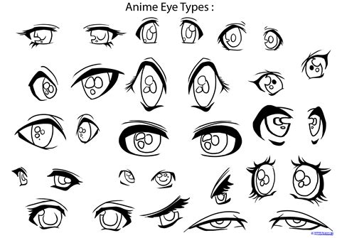 Steps How To Draw Anime Eyes drawing free image download