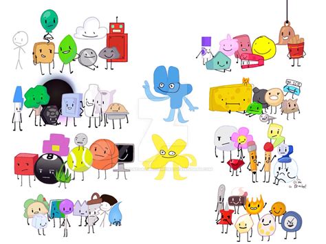 All Bfb Characters List