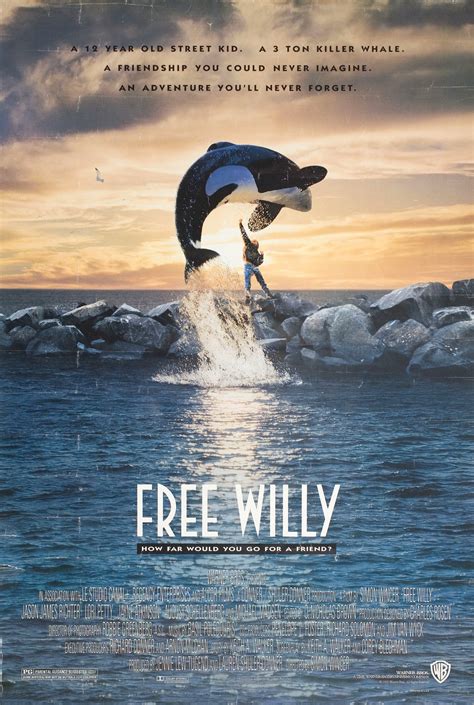 Free Willy 1993 U.S. One Sheet Poster - Posteritati Movie Poster Gallery