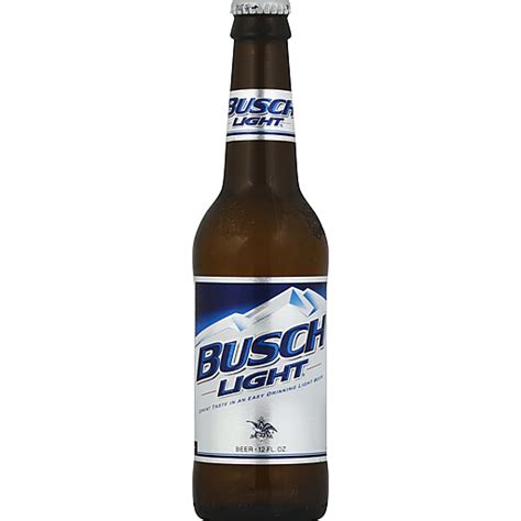 Busch Light® Beer, 12 fl. oz. Bottle | Cerveza, vino y licores | Selectos