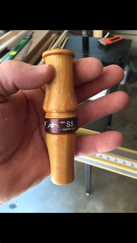 Beautiful handcrafted wood duck call. Made from Osage Orange with ...