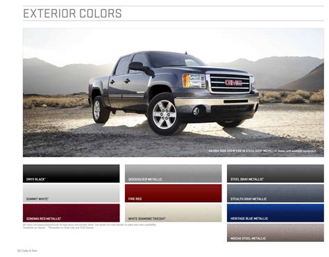 GMC Sierra Paint Codes And Color Charts, 50% OFF