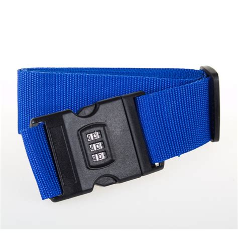 Adjustable Combination Luggage Suitcase Straps Travel Baggage Tie Down Belt Lock - Walmart.com ...