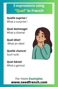 The Many Uses of 'Quel' in French - NeedFrench