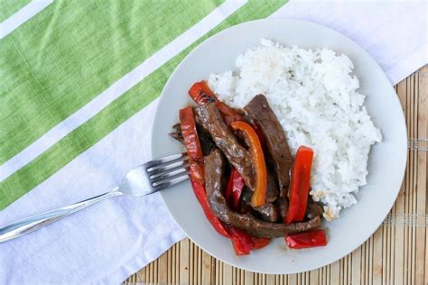 30 Minute Japanese Style Pepper Steak