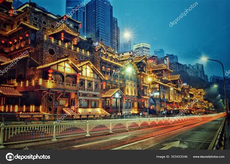 Night View City China — Stock Photo © Imaginechina-Tuchong #303433346