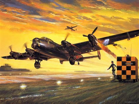 Patriotic War Aircraft Paintings of World War 2 Planes Paintings