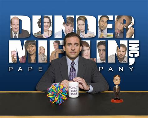 Dunder-Mifflin Logo Cast - The Office Photo (34267) - Fanpop