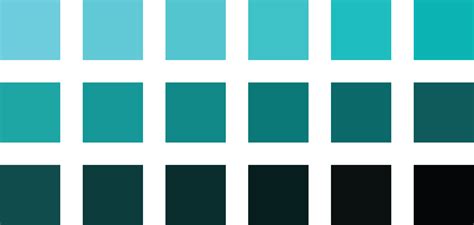 Dark Turquoise Color Palette