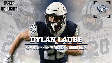 Dylan Laube | 𝟚𝟘 | New Hampshire RB - YouTube