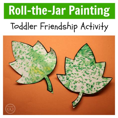 Easy Toddler Friendship Art