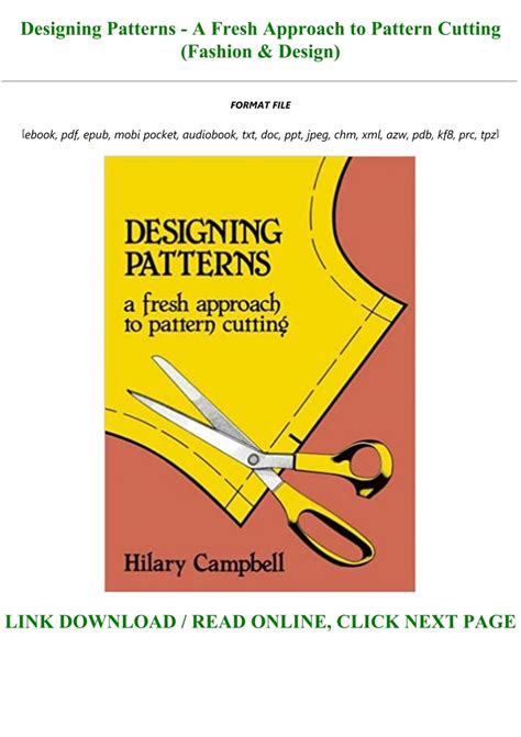 [PDF] Designing Patterns - A Fresh Approach to Pattern Cutting (Fashion ...