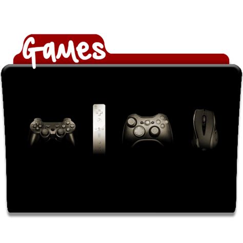 Games Folder Icon by giilpereiraa on DeviantArt