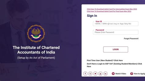 ICAI CA Inter and Final 2023 exam admit card released at icai.org, know how to download ...