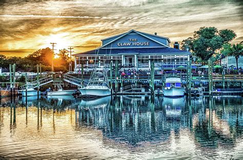 Views And Scenes At Murrells Inlet South Of Myrtle Beach South C ...