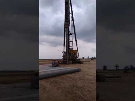 How Spun pile installation works? - YouTube