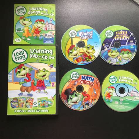 LeapFrog：Learning DVD + CD Set Volume 2, Music & Media, CDs, DVDs ...