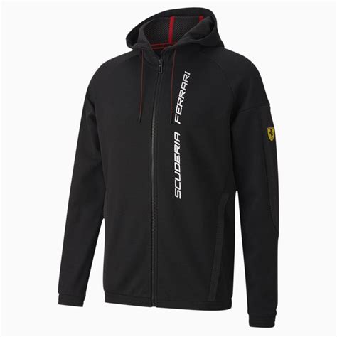 Men's Scuderia Ferrari Race Complete Tracksuit in 2021 | Black hoodie style, Jackets, Mens hooded