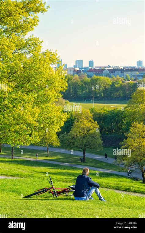 Olympic Park in Munich Stock Photo - Alamy