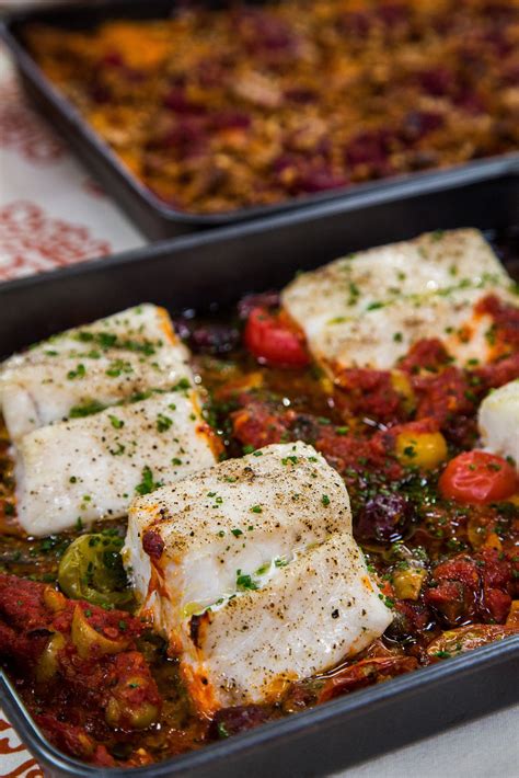 Baked Fish With Tomatoes Capers Garlic - All About Baked Thing Recipe