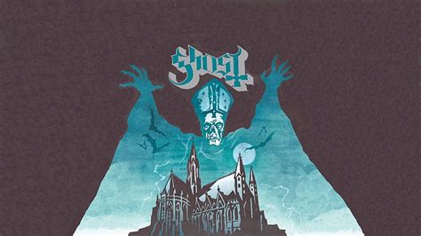 HD wallpaper: blue ghost printed textile, Ghost B.C., band, metal music, artwork | Wallpaper Flare