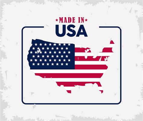 usa flag map poster 3760586 Vector Art at Vecteezy