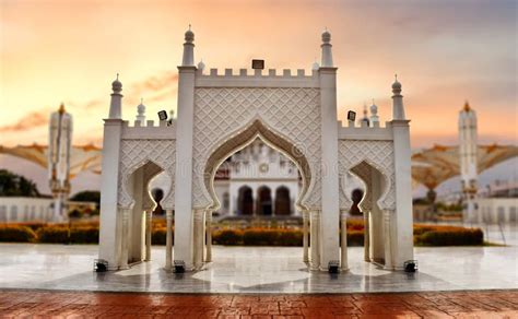 Baiturrahman Grand Mosque, Banda Aceh Stock Image - Image of allah ...