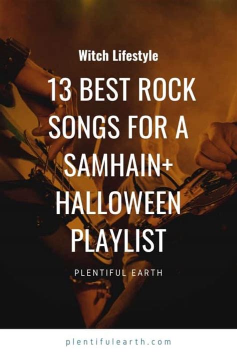 13 Best Rock Songs For A Samhain + Halloween Playlist - Plentiful Earth