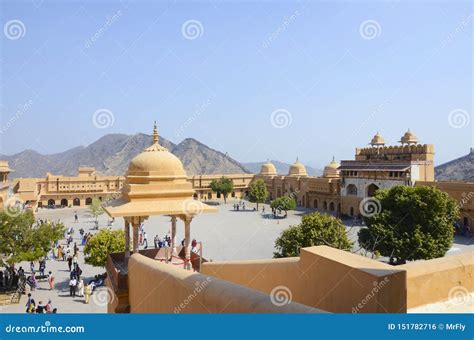 The Inside of Golden Fort, Jaipur, Rajasthan Editorial Photo - Image of view, unrecognizable ...