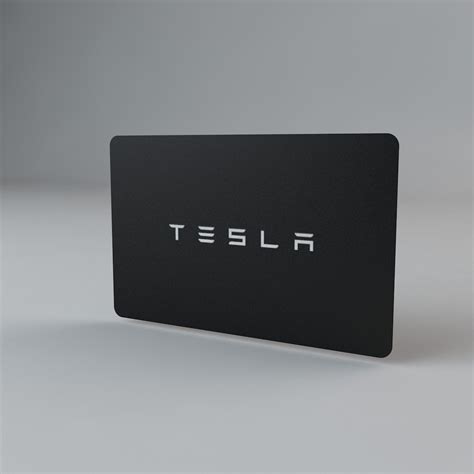 Tesla-Schlüsselkarte 3D-Modell $5 - .c4d - Free3D