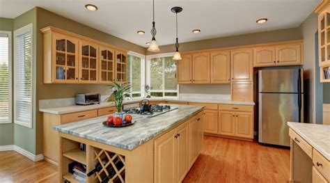 Maple Wood Cabinets - PORTLAND Cabinet Cures