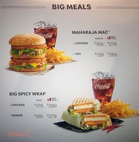 Menu of McDonald's, Near Delhi Public School, Indirapuram, Ghaziabad | Dineout