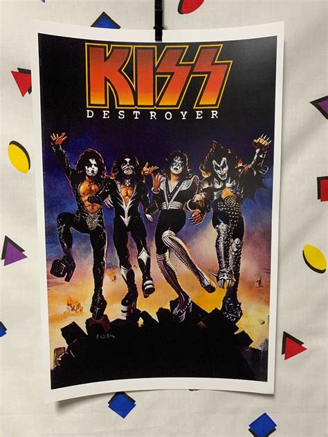 Kiss Destroyer Album Poster | Boardwalk Vintage