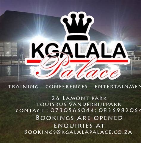 Kgalala Palace | Vanderbijlpark