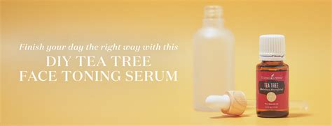 DIY Tea Tree Face Toning Serum | Young Living Blog