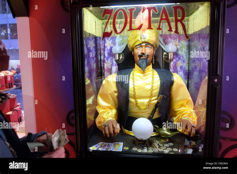 The Zoltar Fortune Telling machine, made famous in the Big movie located in F.A.O. Schwarz toy ...