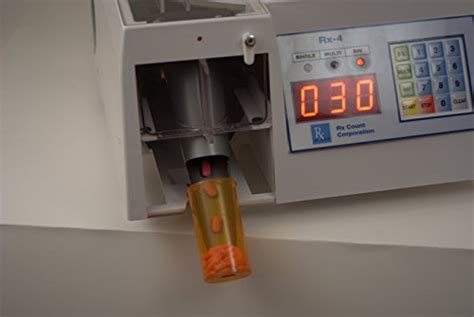 Rx-4 Automatic Pill Counting Machine - Small, easy-to-use, countertop counter counts pills ...