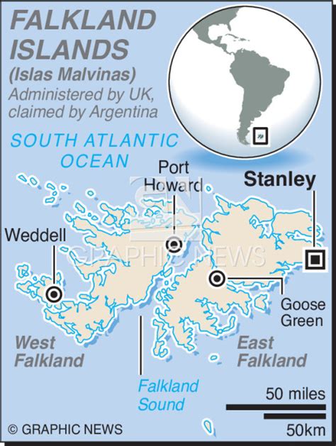 MAP: Falkland Islands infographic