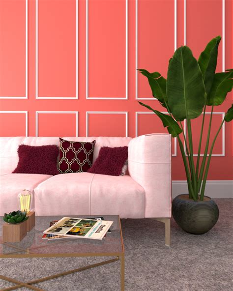 living-coral-interior-paint-color-trends-2019-featured-image - Blog da ...