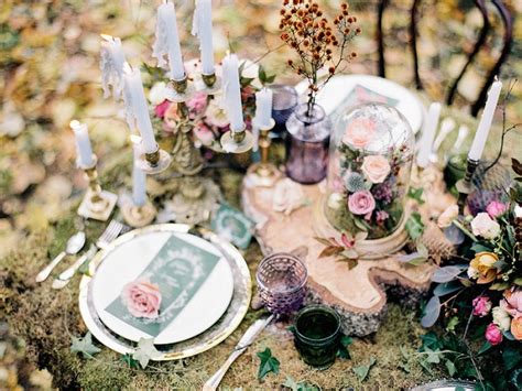 Enchanted Forest Fairytale Wedding in Shades of Autumn | fabmood.com 1 - Fab Mood | Wedding ...