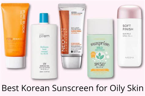 Best Korean Sunscreens for Oily Skin in 2023 - 9 Amazing Products!