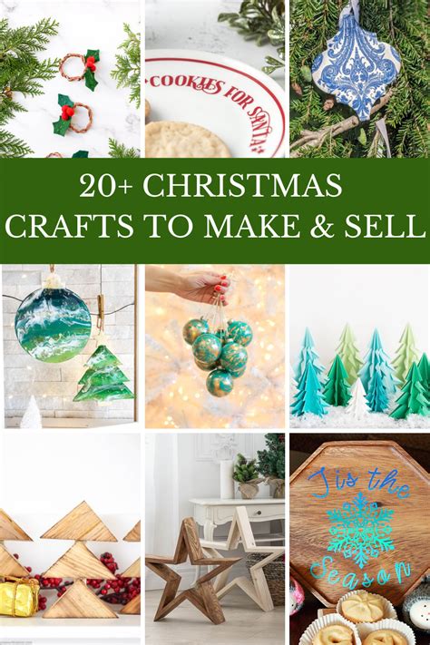 20+ Christmas Crafts To Sell {start a side hustle!} - THE SWEETEST DIGS